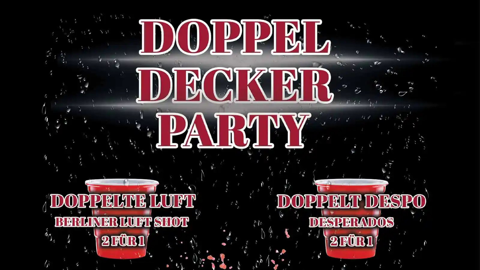 Doppel Decker Party Schaukelkeller