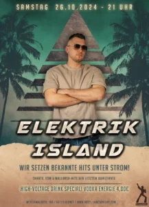 elektrik Island Schaukelkeller Party