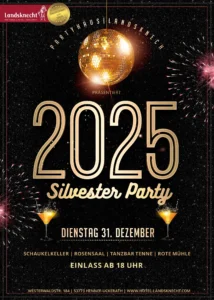 Silvester Party Partyhaus Landsknecht 2024