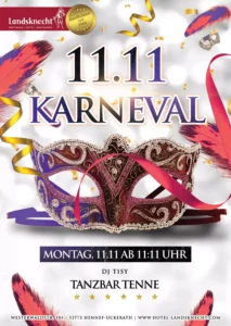 Karneval Tanzbar Tenne 11.11