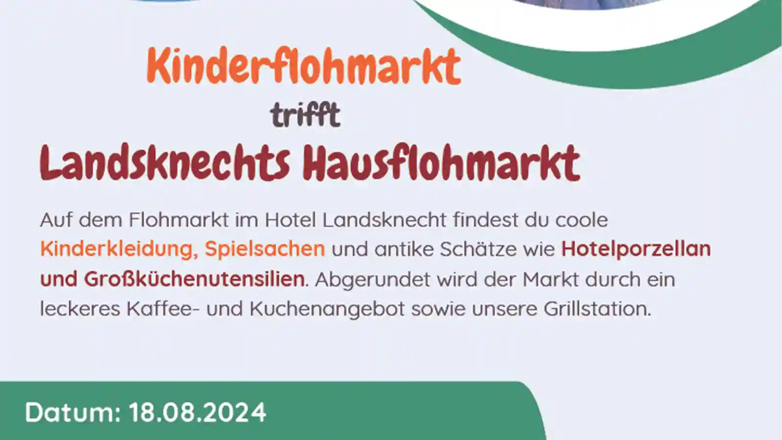 Kinderflohmarkt trifft Landsknecht Hausflohmarkt