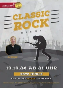 classic rock rote mühle party