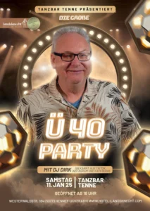 Ü40 Party Tanzbar Tenne