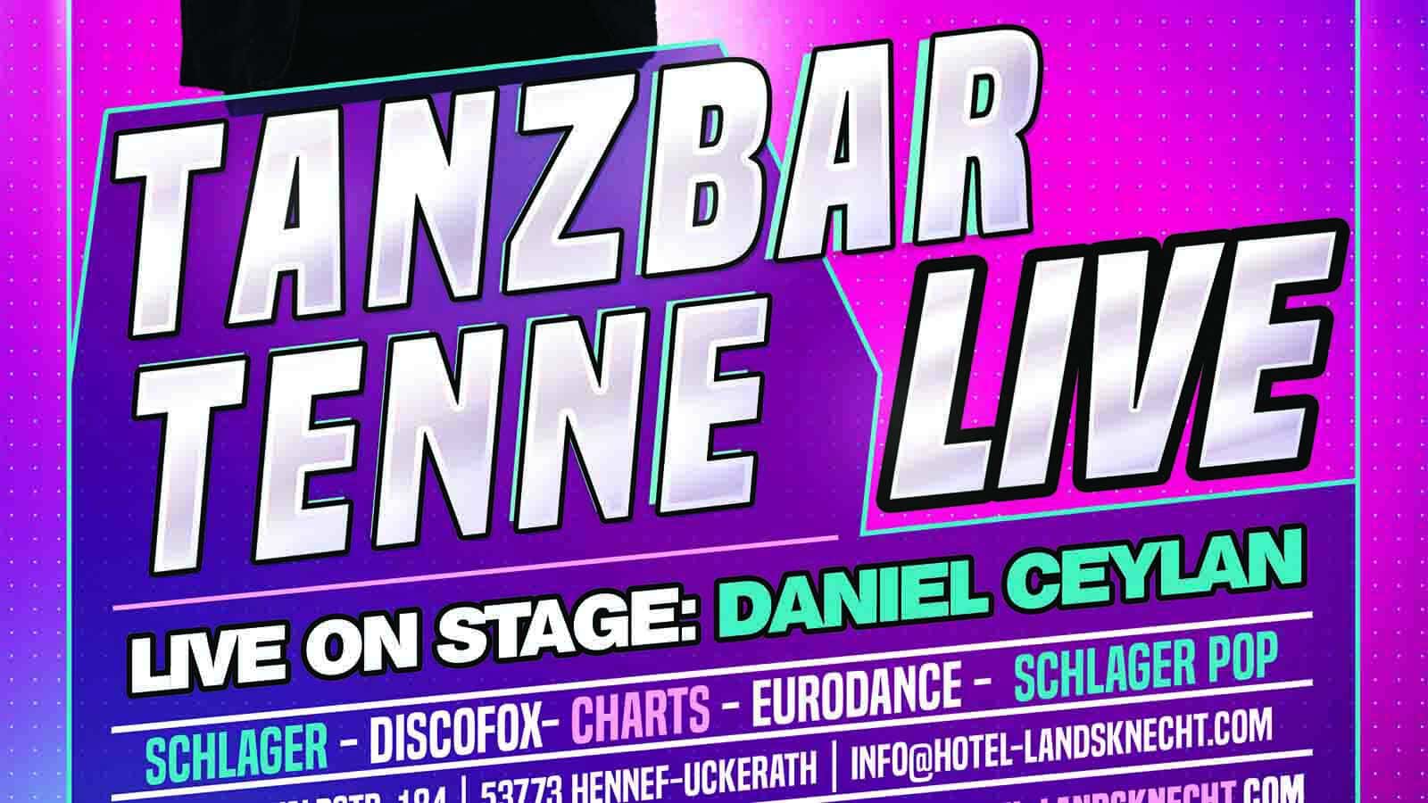 header tanzbar tenne live mit Daniel ceylan