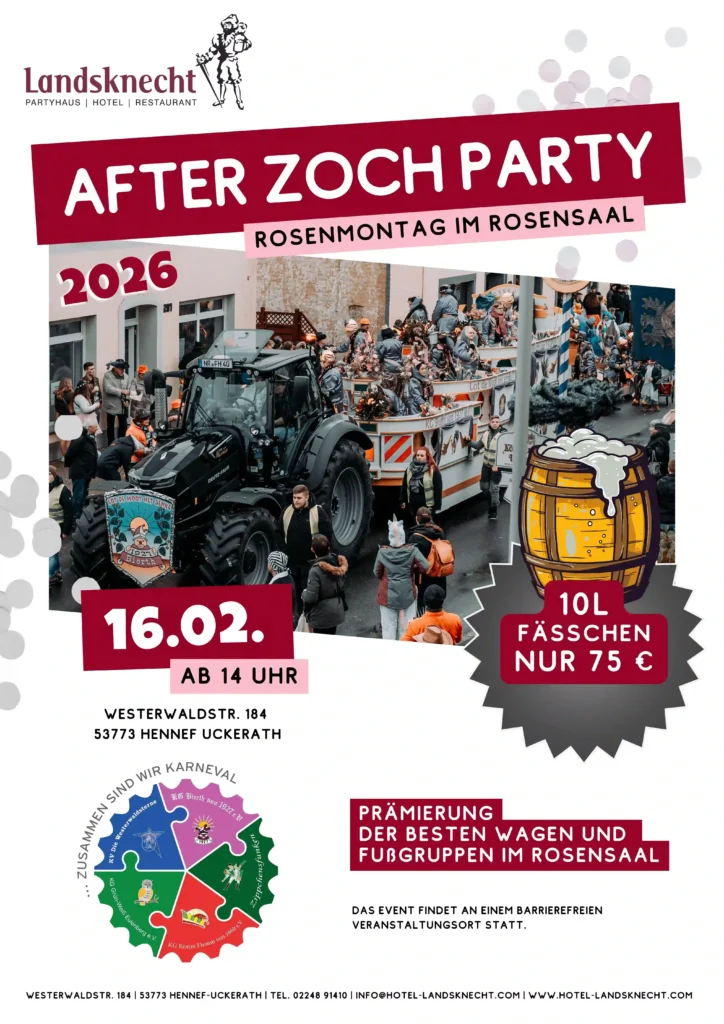 After Zoch Party Rosensaal