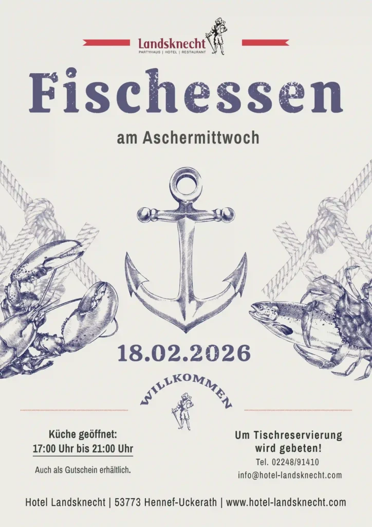 Fischenessen Aschermittwoch