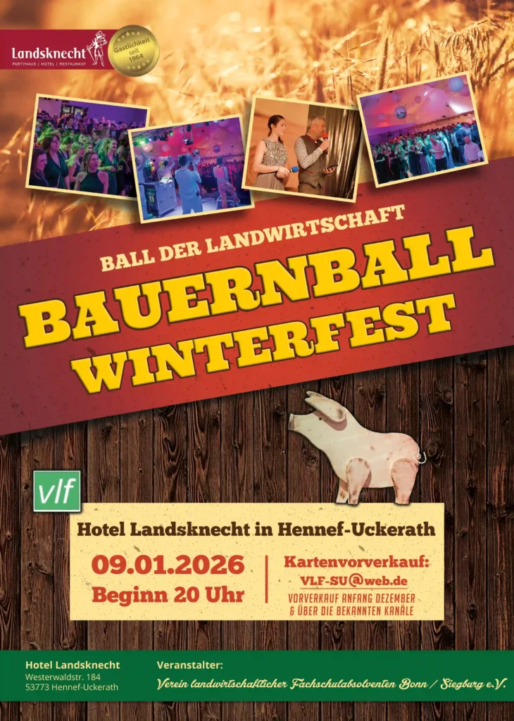 Bauernball Flyer 2026