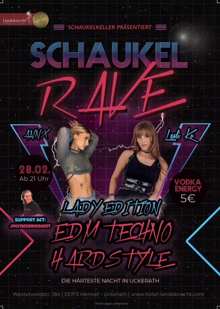 schaukel-rave-lady-edition